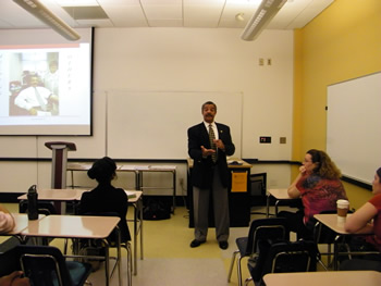 Richard Marcus at Johnson & Wales University